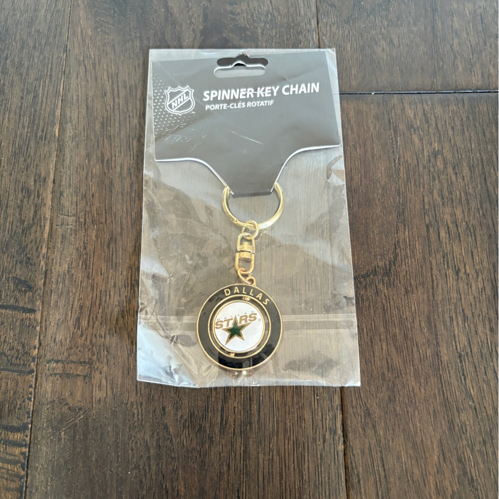 NHL Dallas Stars Spinner Key Chain